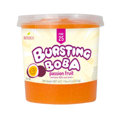 Bursting Boba Passion Fruit