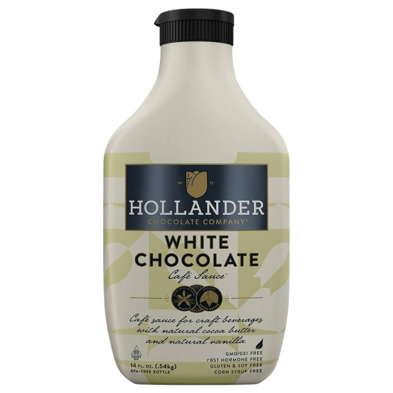 Salsa Chocolate Blanco Hollander 0,44 Lts