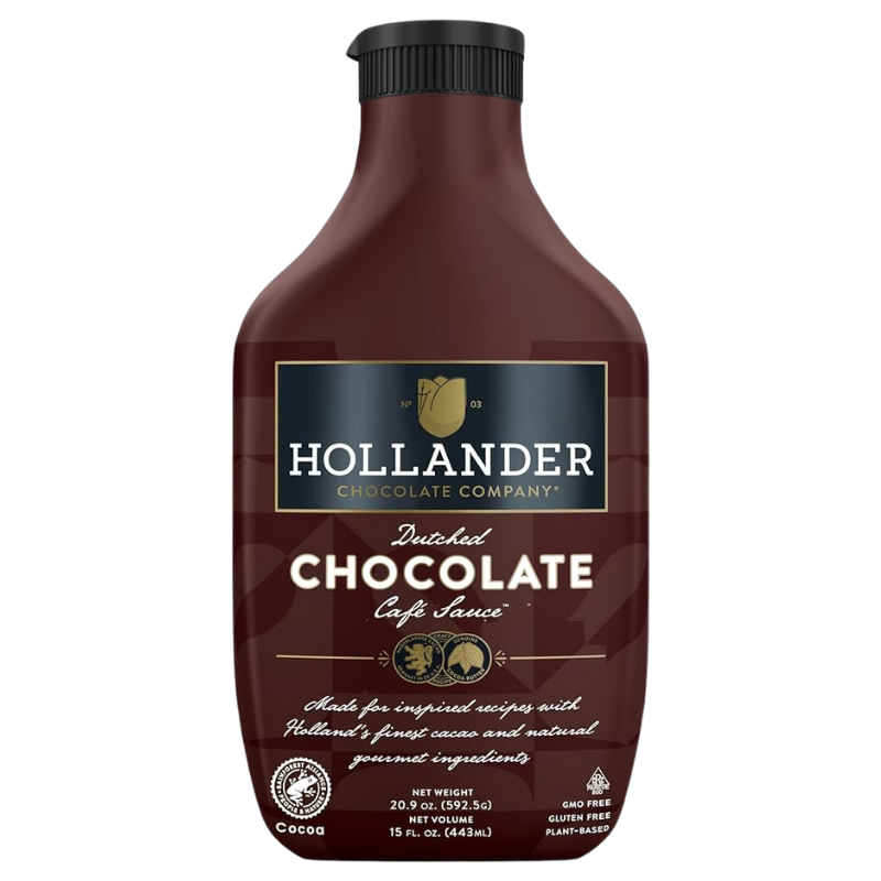 Salsa Chocolate Negro Hollander 0,44 Lts